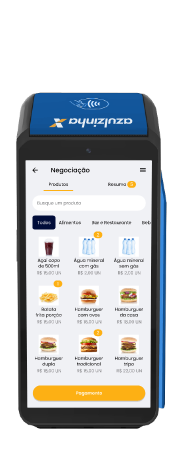 Maquininha Caixa - Azulzinha compatível com PDV Smart